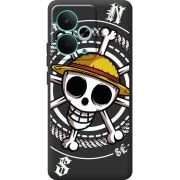 Чорний чохол BoxFace Realme 14T One Piece Компас