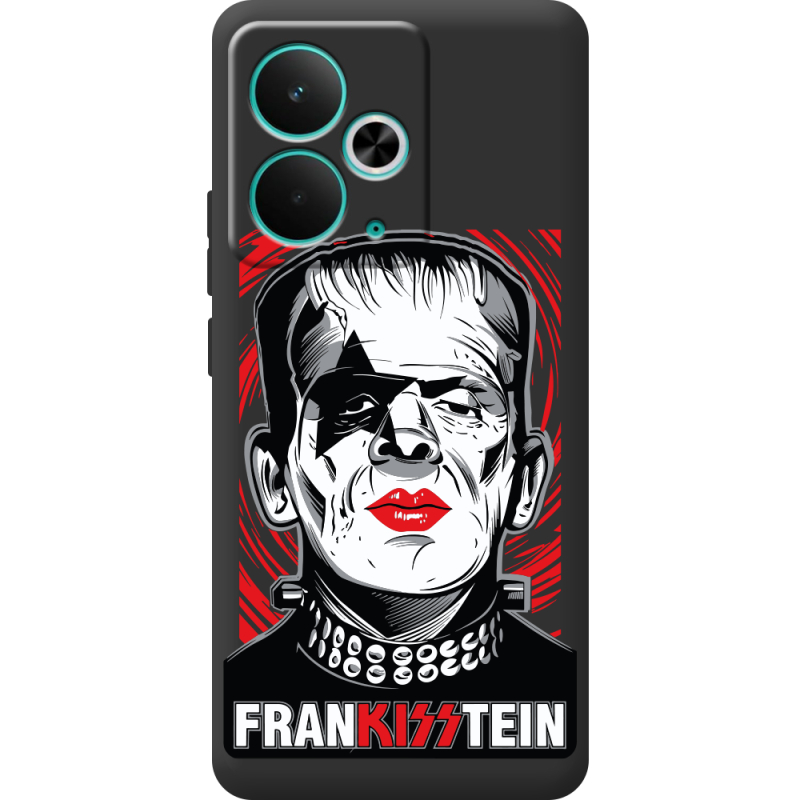 Чорний чохол BoxFace Realme 14T Frankisstein