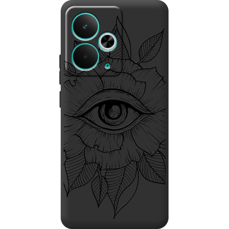 Чорний чохол BoxFace Realme 14T Eye