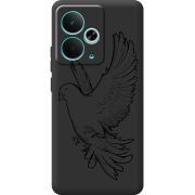 Чорний чохол BoxFace Realme 14T Dove