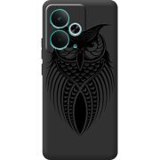 Чорний чохол BoxFace Realme 14T Owl