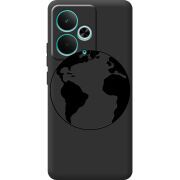 Чорний чохол BoxFace Realme 14T Earth