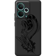 Чорний чохол BoxFace Realme 14T Snake