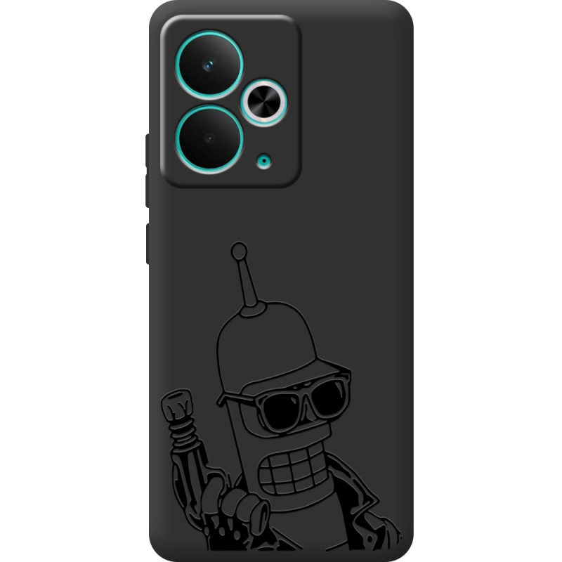 Чорний чохол BoxFace Realme 14T 