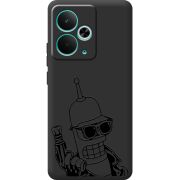 Чорний чохол BoxFace Realme 14T 