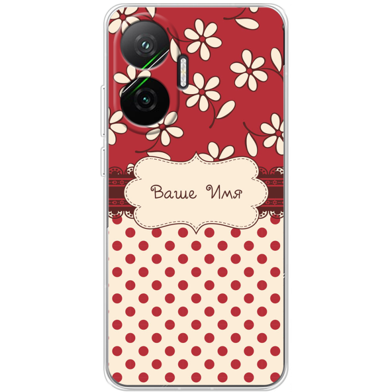 Чохол BoxFace Poco F7 Именной Polka Dots