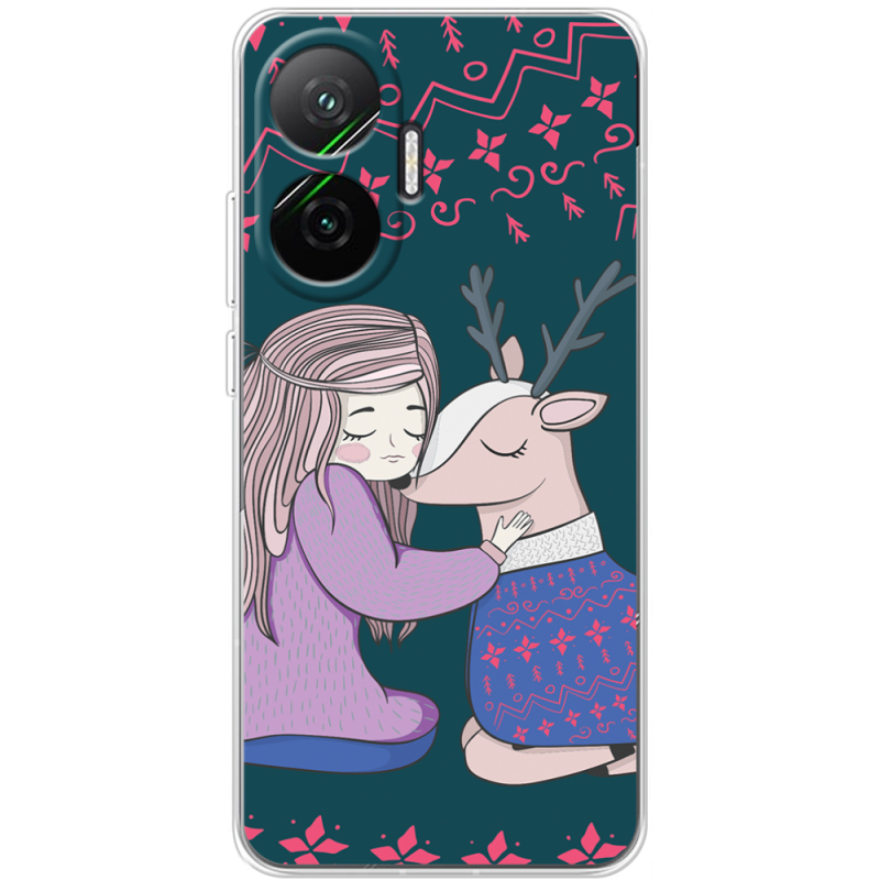 Чохол BoxFace Poco F7 Girl and deer