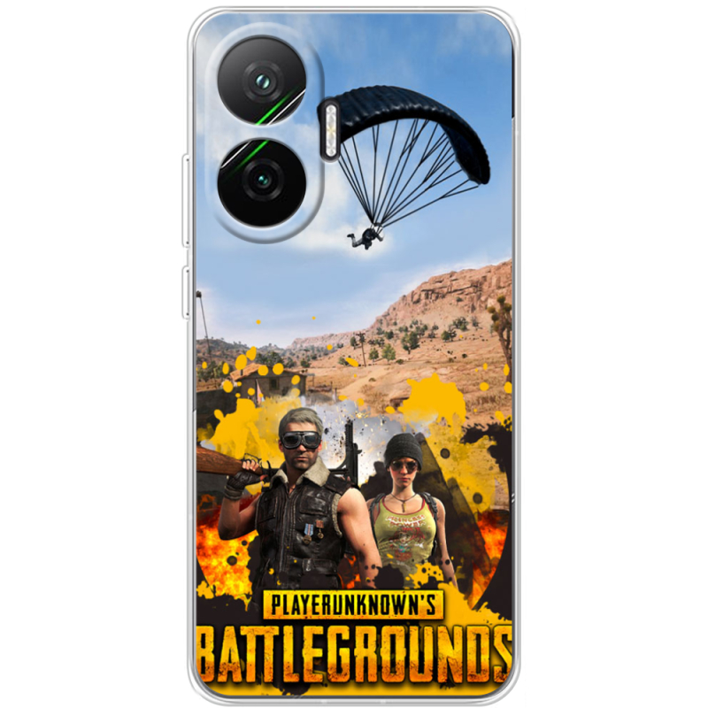 Чохол BoxFace Poco F7 Pubg parachute