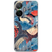 Чохол BoxFace Poco F7 Blue Herb