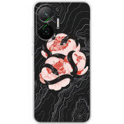 Чохол BoxFace Poco F7 Snake Rose