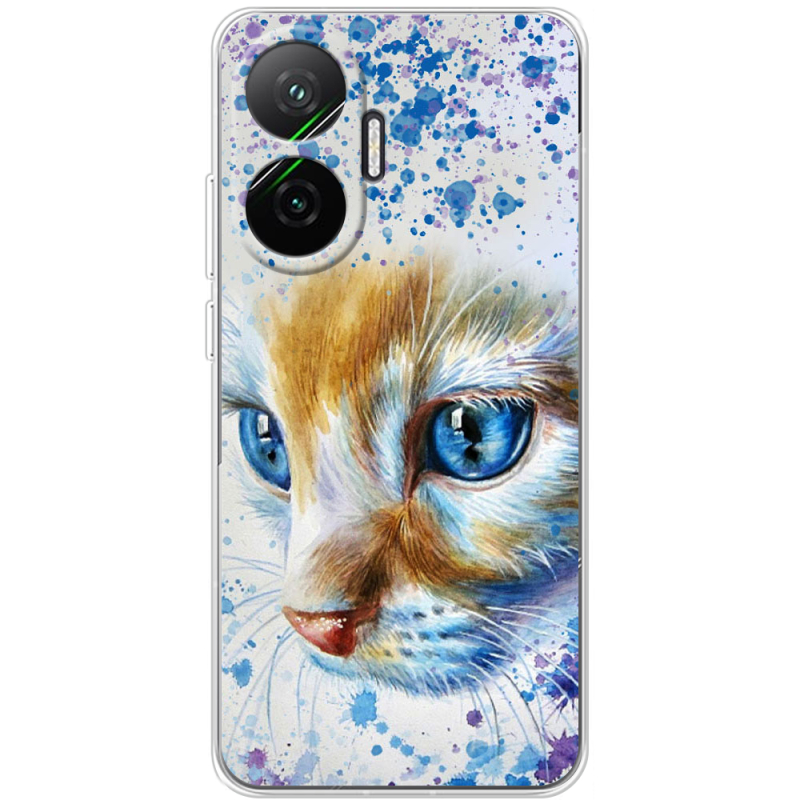 Чохол BoxFace Poco F7 Голубоглазый Кот