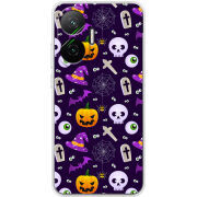 Чохол BoxFace Poco F7 Halloween Purple Mood