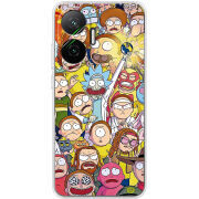Чохол BoxFace Poco F7 Rick and Morty