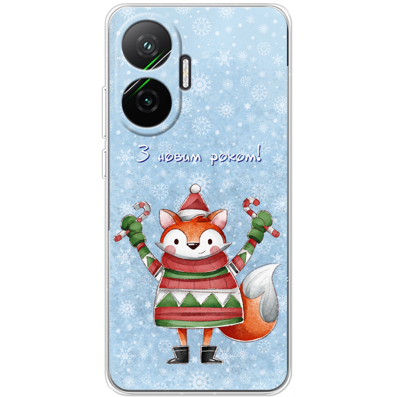 Чохол BoxFace Poco F7 Fox З новим роком!