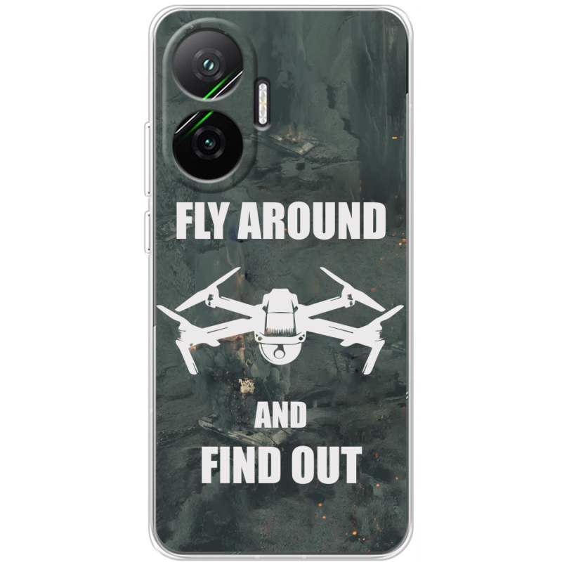 Чохол BoxFace Poco F7 Дрон Fly Around