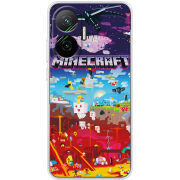 Чохол BoxFace Poco F7 Minecraft World Beyond