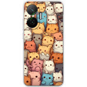 Чохол BoxFace Poco F7 Котики муркотики