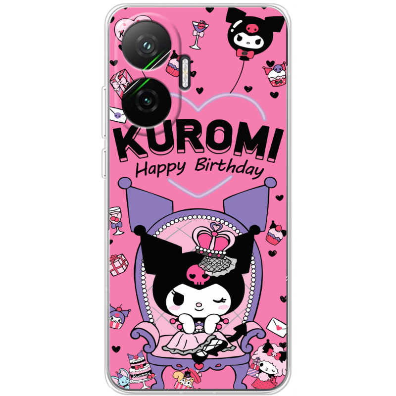 Чохол BoxFace Poco F7 День народження Kuromi