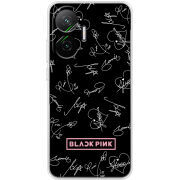 Чохол BoxFace Poco F7 Blackpink автограф