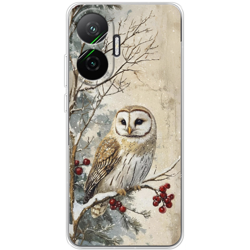 Чохол BoxFace Poco F7 Christmas Owl