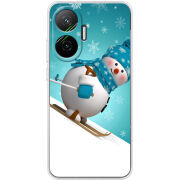 Чохол BoxFace Poco F7 Skier Snowman
