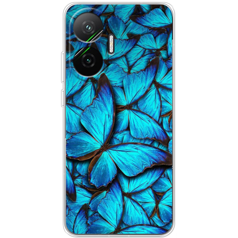 Чохол BoxFace Poco F7 лазурные бабочки