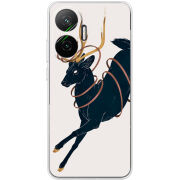 Чохол BoxFace Poco F7 Black Deer