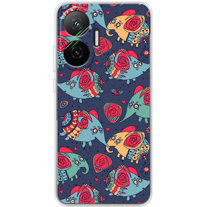 Чохол BoxFace Poco F7 Flying Elephants