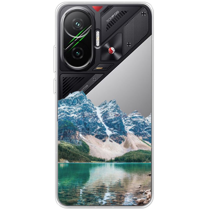 Прозорий чохол BoxFace Poco F7 Blue Mountain