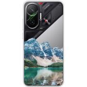 Прозорий чохол BoxFace Poco F7 Blue Mountain