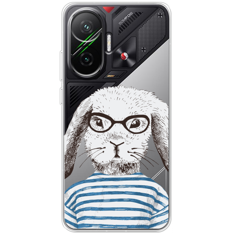 Прозорий чохол BoxFace Poco F7 MR. Rabbit