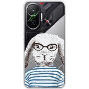 Прозорий чохол BoxFace Poco F7 MR. Rabbit