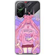 Прозорий чохол BoxFace Poco F7 Wiked Lady