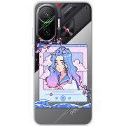 Прозорий чохол BoxFace Poco F7 The Sakuras Will Cry For You