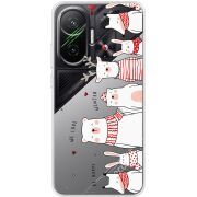 Прозорий чохол BoxFace Poco F7 The Friendly Beasts