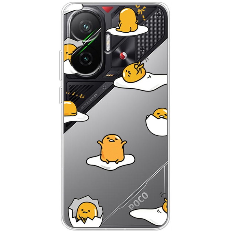 Прозорий чохол BoxFace Poco F7 Gudetama