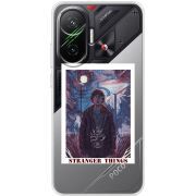 Прозорий чохол BoxFace Poco F7 Stranger Things