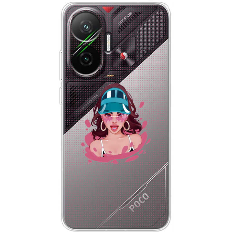 Прозорий чохол BoxFace Poco F7 Selena Gomez