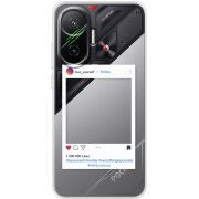 Прозорий чохол BoxFace Poco F7 Insta