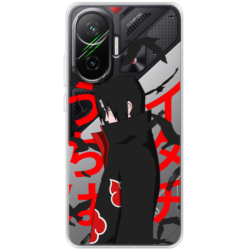 Прозорий чохол BoxFace Poco F7 Учиха Итачи
