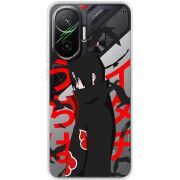 Прозорий чохол BoxFace Poco F7 Учиха Итачи