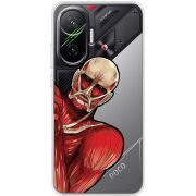 Прозорий чохол BoxFace Poco F7 Титан