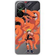 Прозорий чохол BoxFace Poco F7 Naruto and Kurama