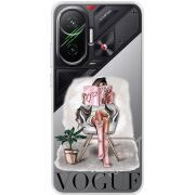 Прозорий чохол BoxFace Poco F7 VOGUE