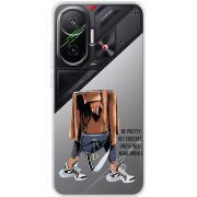 Прозорий чохол BoxFace Poco F7 Motivation