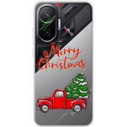 Прозорий чохол BoxFace Poco F7 Holiday Car