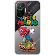 Прозорий чохол BoxFace Poco F7 Super Mario