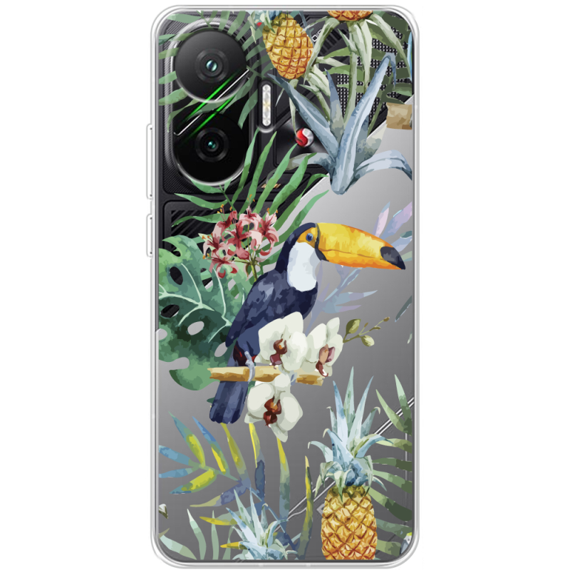 Прозорий чохол BoxFace Poco F7 Tucan