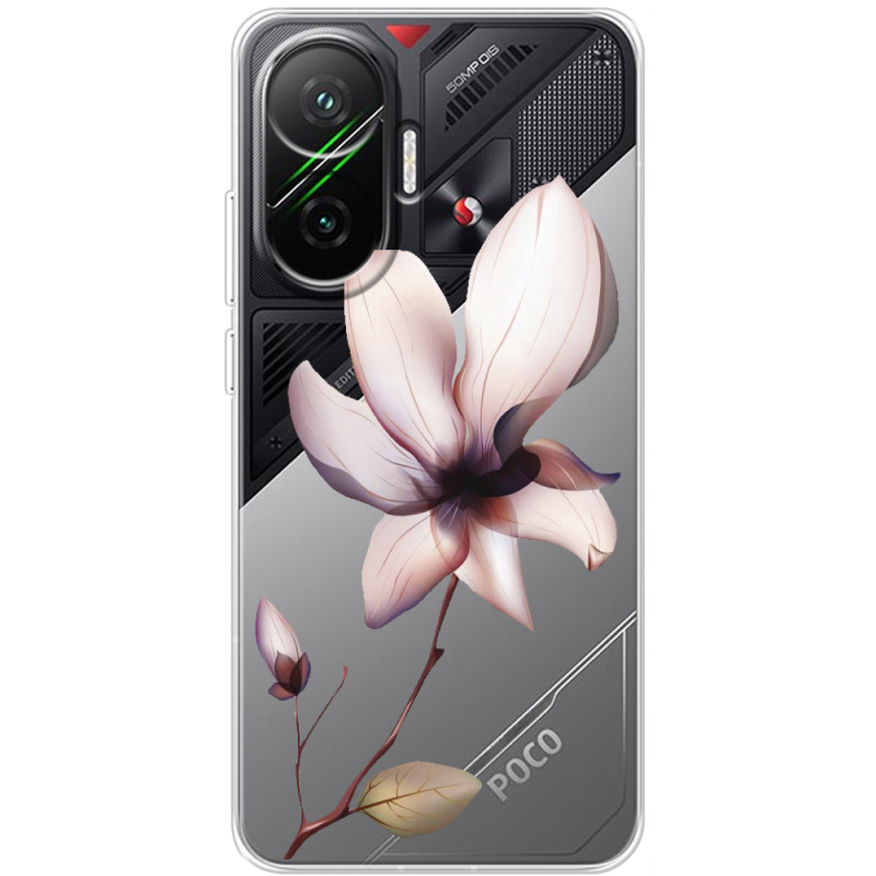 Прозорий чохол BoxFace Poco F7 Magnolia