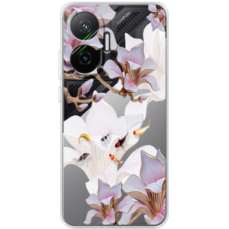 Прозорий чохол BoxFace Poco F7 Chinese Magnolia